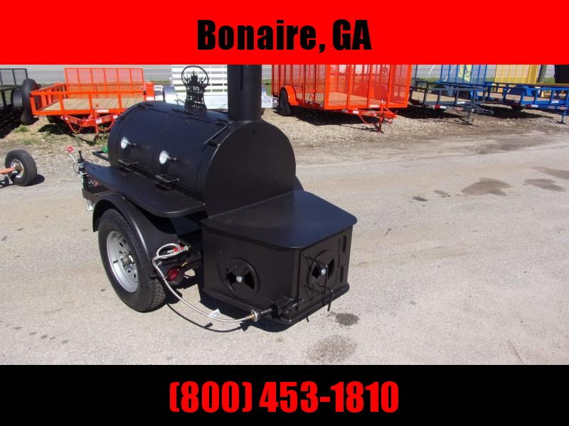 Bubba Grill Smoker 175R38 Reverse Flow Vending / Concession Trailer Bubba Grill Smoker 175R38 Reverse Flow Vending / Concession Trailer