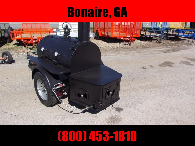 Bubba Grill Smoker 175R38 Reverse Flow Vending / Concession Trailer Bubba Grill Smoker 175R38 Reverse Flow Vending / Concession Trailer