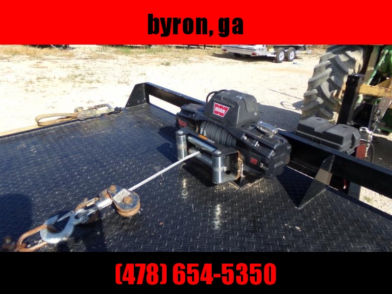 Hawke Trailers equipment 82x20 10k Hydraulic tilt deck Equipment Trailer Hawke Trailers equipment 82x20 10k Hydraulic tilt deck Equipment Trailer