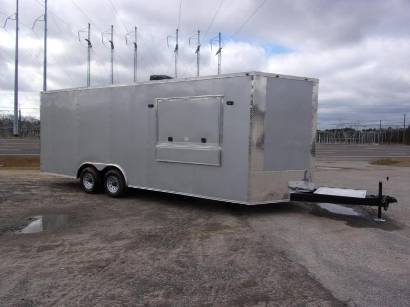 Empire 8.5x22 Concession Finished Interior, Electric w/ AC, & Sink Vending / cargo Trailer Empire 8.5x22 Concession Finished Interior, Electric w/ AC, & Sink Vending / cargo Trailer