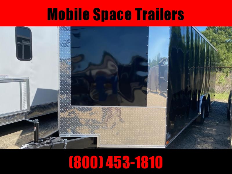 8.5X20 7K Black Semi-Screwless Carhauler Enclosed Cargo Trailer 8.5X20 7K Black Semi-Screwless Carhauler Enclosed Cargo Trailer
