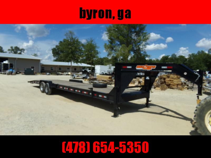 Down 2 Earth Trailers 34' 2 Car Hauler Gooseneck Down 2 Earth Trailers 34' 2 Car Hauler Gooseneck
