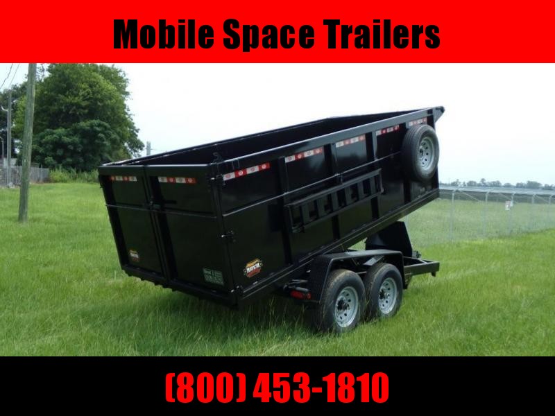 2021 Covered Wagon Trailers 7X14 4' Sides 14k w/ Tarp & Spare Dump Trailer 2021 Covered Wagon Trailers 7X14 4' Sides 14k w/ Tarp & Spare Dump Trailer