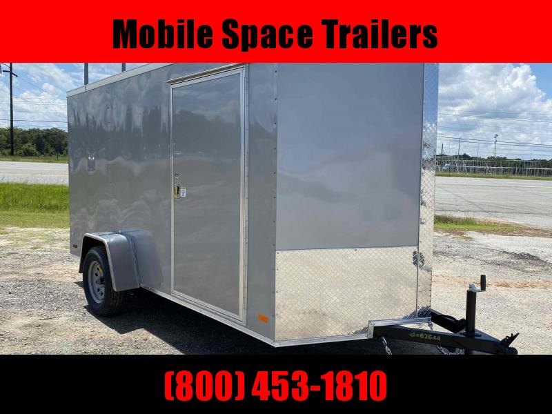 2020 Covered Wagon Trailers 6x12 Ramp door gold Series White Enclosed Cargo Trailer 2020 Covered Wagon Trailers 6x12 Ramp door gold Series White Enclosed Cargo Trailer