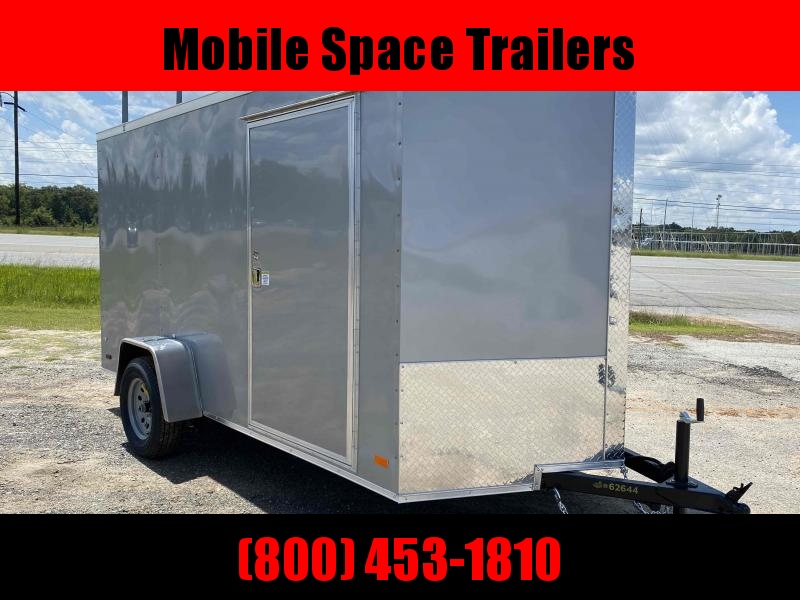 2020 Covered Wagon Trailers 6x12 Ramp door gold Series White Enclosed Cargo Trailer 2020 Covered Wagon Trailers 6x12 Ramp door gold Series White Enclosed Cargo Trailer