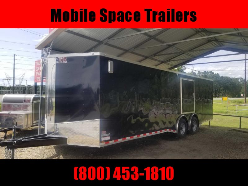 Spartan Cargo 8.5x26 black Spread axles ramp door Enclosed Cargo Spartan Cargo 8.5x26 black Spread axles ramp door Enclosed Cargo