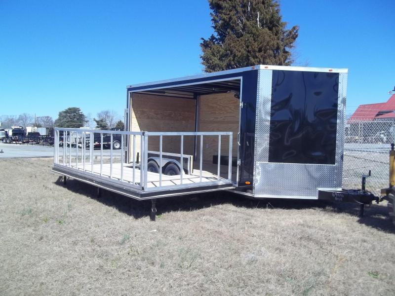 Freedom Trailers LT 8x16 stage Vending / Concession Trailer Mobile