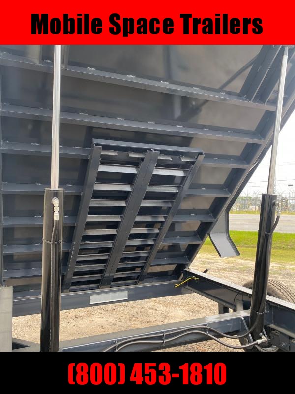 81x14 14 k Hydraulic Jack dump bed equipment trailer 81x14 14 k Hydraulic Jack dump bed equipment trailer