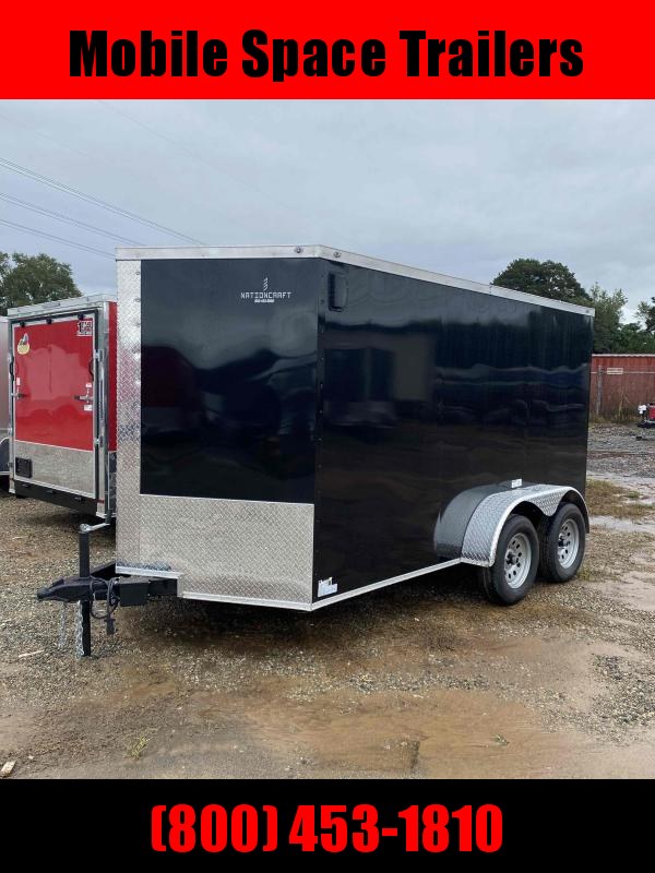 Covered Wagon 7x12 Black Enclosed cargo tailer Covered Wagon 7x12 Black Enclosed cargo tailer