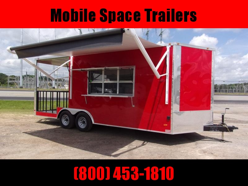 Freedom Trailers 8.5x20 Concession W/ 7' Porch Vending / Concession Trailer Freedom Trailers 8.5x20 Concession W/ 7' Porch Vending / Concession Trailer