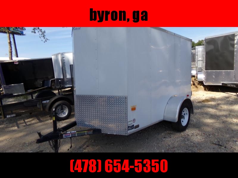5X8 Black Ramp Door Electric Enclosed Cargo Trailer 5X8 Black Ramp Door Electric Enclosed Cargo Trailer