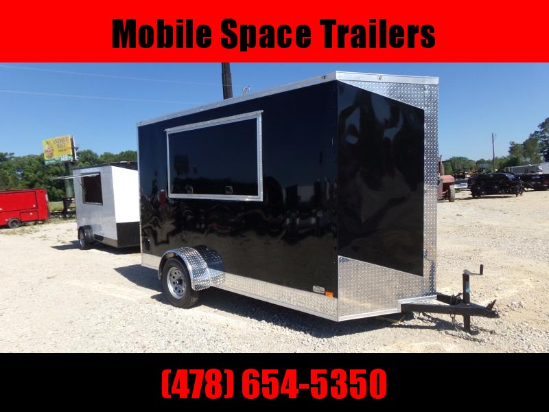 EagleCargo Trailers 6x12 7' 3x6 Window Enclosed Cargo Concesion EagleCargo Trailers 6x12 7' 3x6 Window Enclosed Cargo Concesion