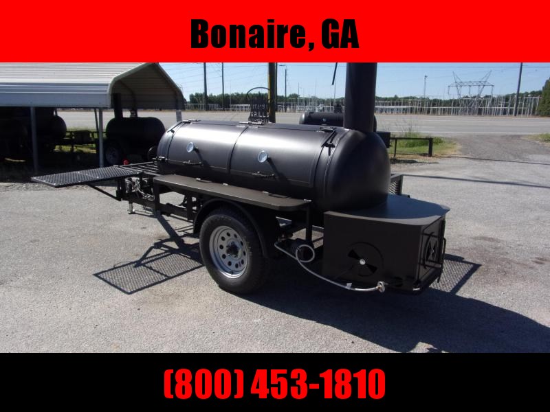 Bubba Grills Shelf 250R510 Reverse Flow Smoker Vending / Concession Trailer Bubba Grills Shelf 250R510 Reverse Flow Smoker Vending / Concession Trailer