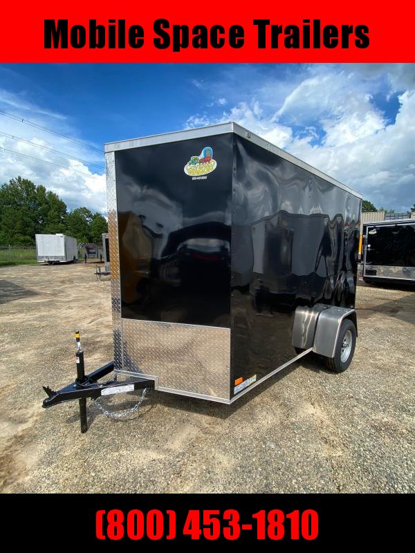 2020 Covered Wagon Trailers 6X10 Black Enclosed Cargo Trailer 2020 Covered Wagon Trailers 6X10 Black Enclosed Cargo Trailer