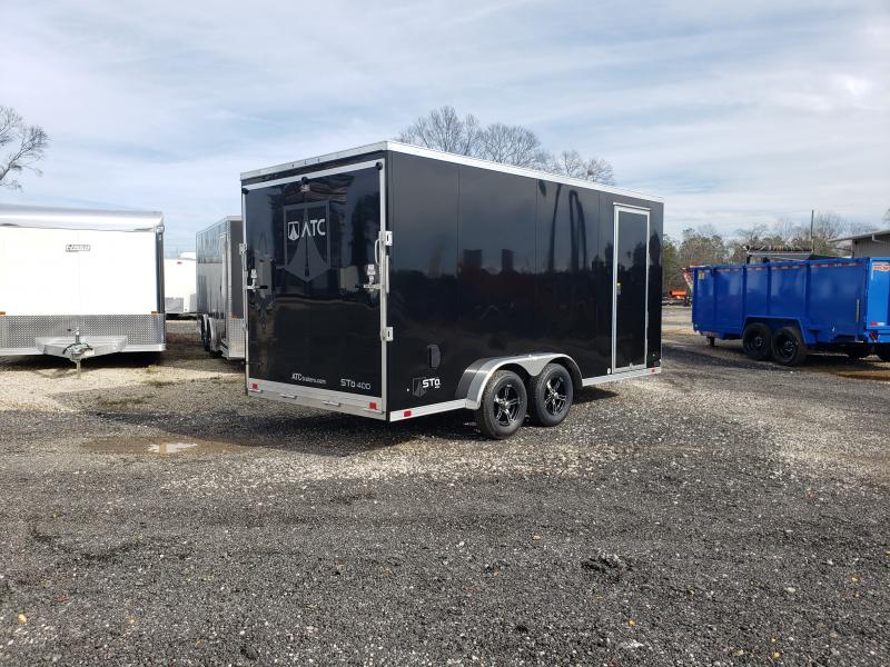 2023 ATC Trailers 7.5 X 14 ALL aluminum dove grey black cargo ...