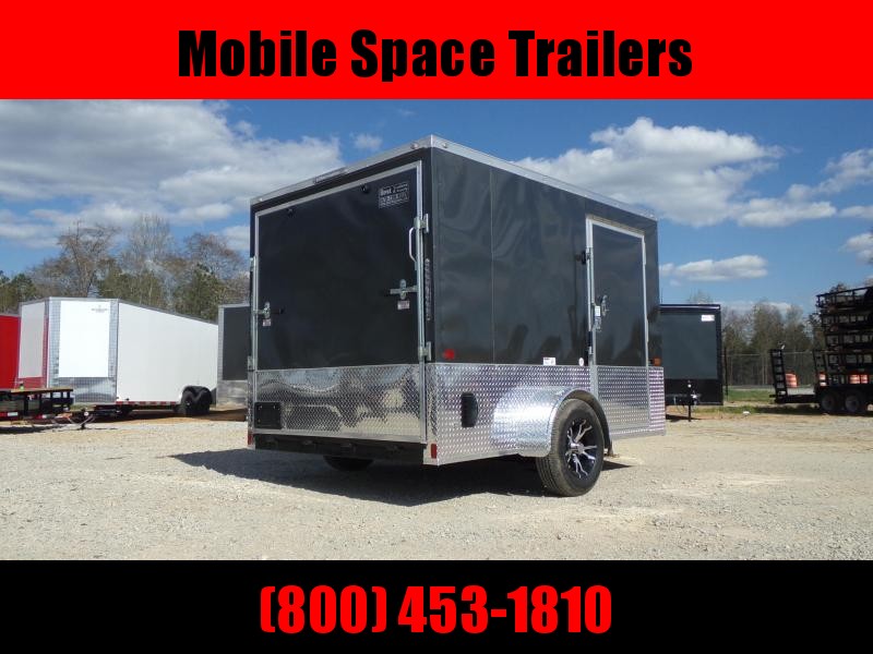 7x10 MCP ramp door Red Enclosed Cargo Trailer 7x10 MCP ramp door Red Enclosed Cargo Trailer