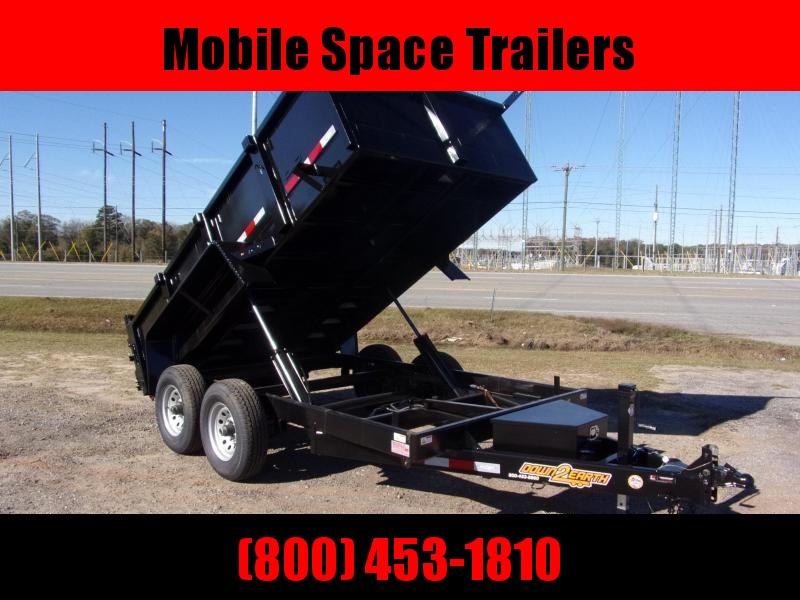 6x12 24" high side 10k Low Pro Dump Trailer 6x12 24" high side 10k Low Pro Dump Trailer