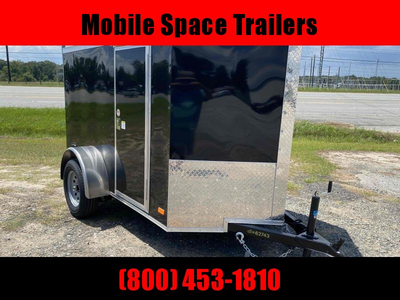 Covered Wagon Trailers 5x8 V-Nose w/ Ramp door Enclosed Cargo Trailer Covered Wagon Trailers 5x8 V-Nose w/ Ramp door Enclosed Cargo Trailer