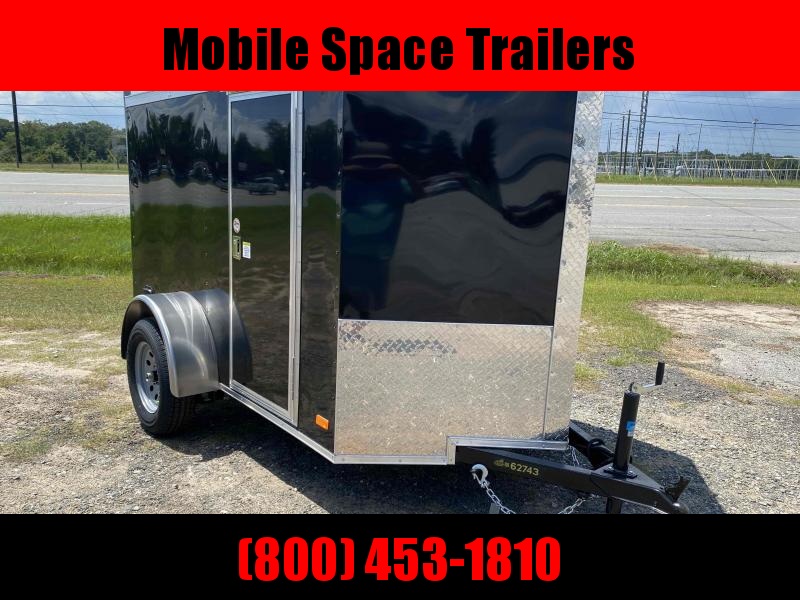 Covered Wagon Trailers 5x8 V-Nose w/ Ramp door Enclosed Cargo Trailer Covered Wagon Trailers 5x8 V-Nose w/ Ramp door Enclosed Cargo Trailer