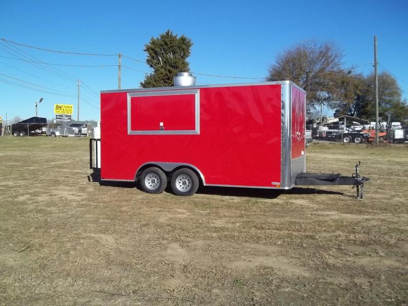 2021 Spartan Cargo 8X16 TK concession Vending / Concession Trailer