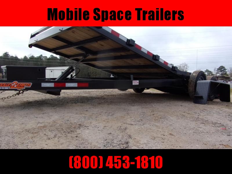 82x20 10k Power Tilt Wood Deck Equipment Trailer 82x20 10k Power Tilt Wood Deck Equipment Trailer
