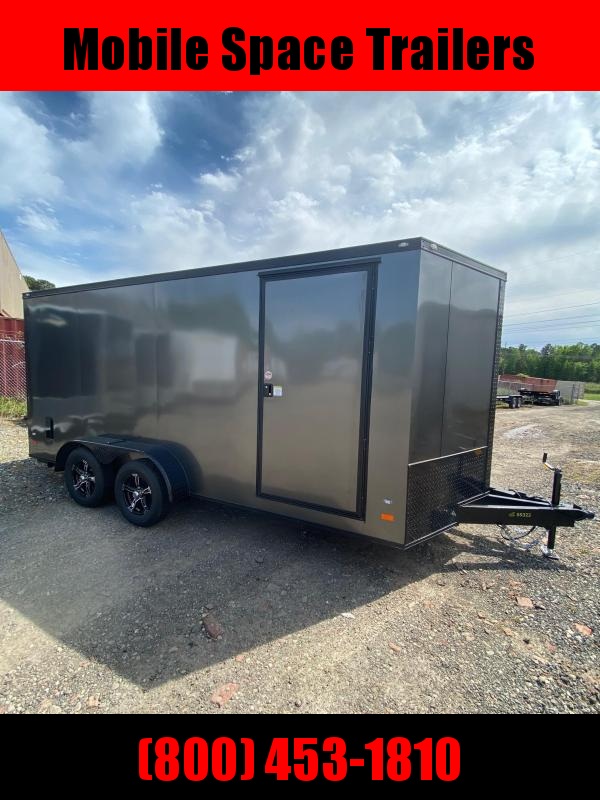 2020 Covered Wagon Trailers 7X16 Charcoal Blackout 7' Interior Enclosed Cargo Trailer 2020 Covered Wagon Trailers 7X16 Charcoal Blackout 7' Interior Enclosed Cargo Trailer