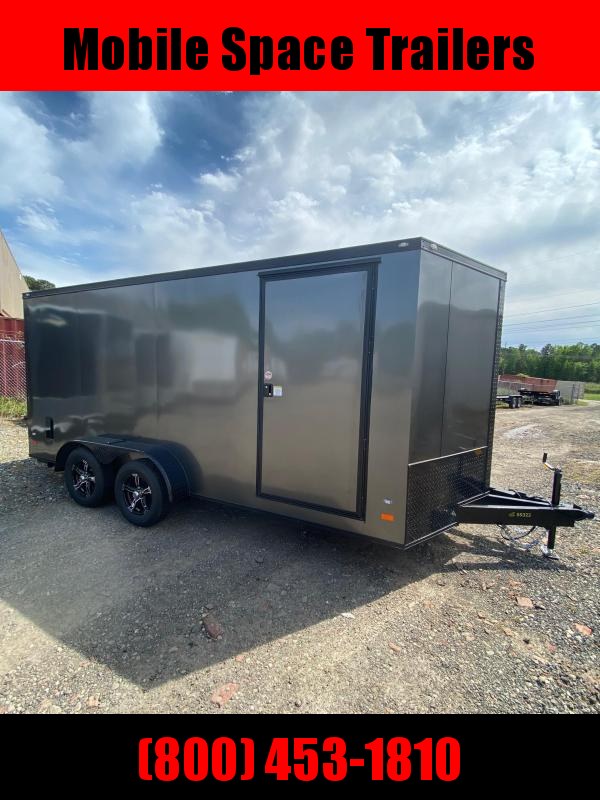 2020 Covered Wagon Trailers 7X16 Charcoal Blackout 7' Interior Enclosed Cargo Trailer 2020 Covered Wagon Trailers 7X16 Charcoal Blackout 7' Interior Enclosed Cargo Trailer