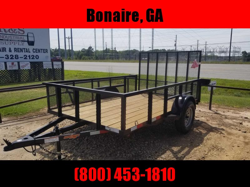 Down 2 Earth Trailers 76x10ut Utility Trailer mesh sides Down 2 Earth Trailers 76x10ut Utility Trailer mesh sides