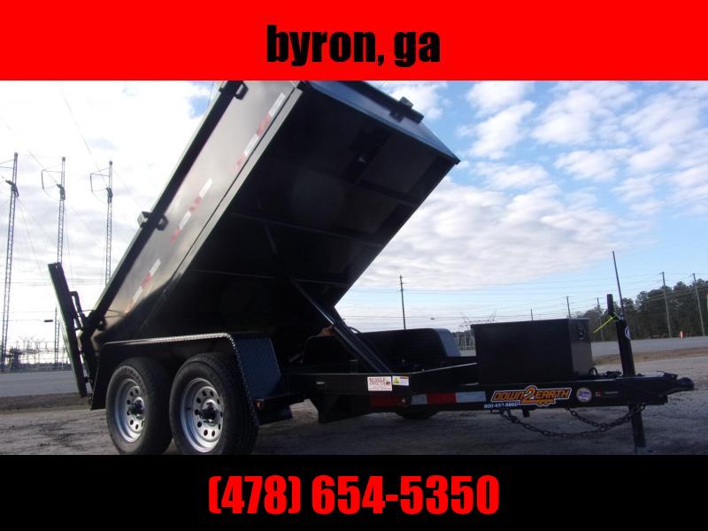 Down 2 Earth Trailers 6x10 24" high side 7k Dump Trailer cab818ba9108d2411169ddab56cad030