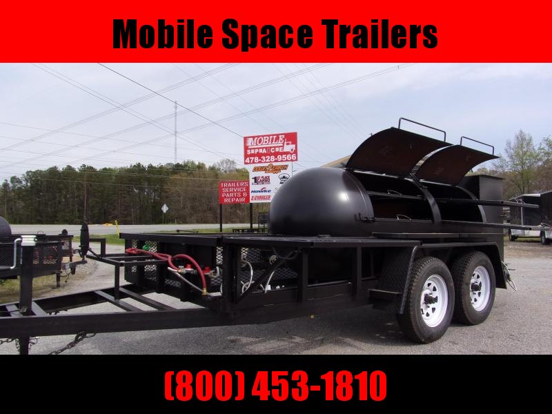 Bubba Grills 500R612 TA Reverse Flow Smoker Vending / Concession Trailer Bubba Grills 500R612 TA Reverse Flow Smoker Vending / Concession Trailer