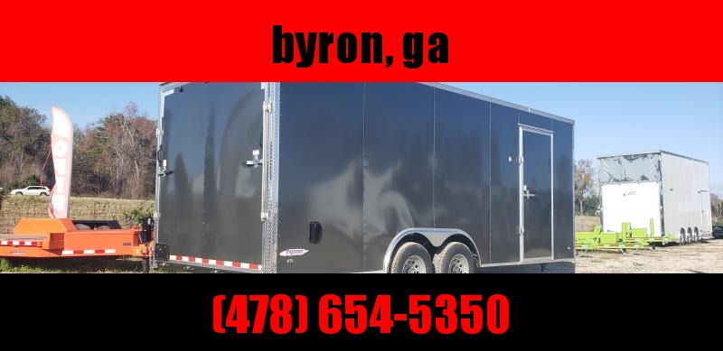 8.5X20 grey Ramp Door Car Hauler 8.5X20 grey Ramp Door Car Hauler