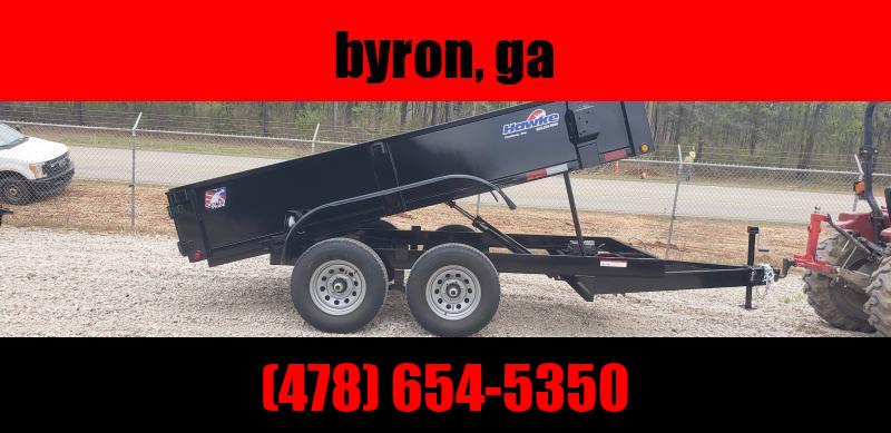  Hawke 6x12 20" high side 10k Low Pro Dump Trailer 