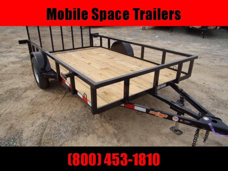 Down 2 Earth Trailers 76x12ut Utility Trailer with dove tail Down 2 Earth Trailers 76x12ut Utility Trailer with dove tail