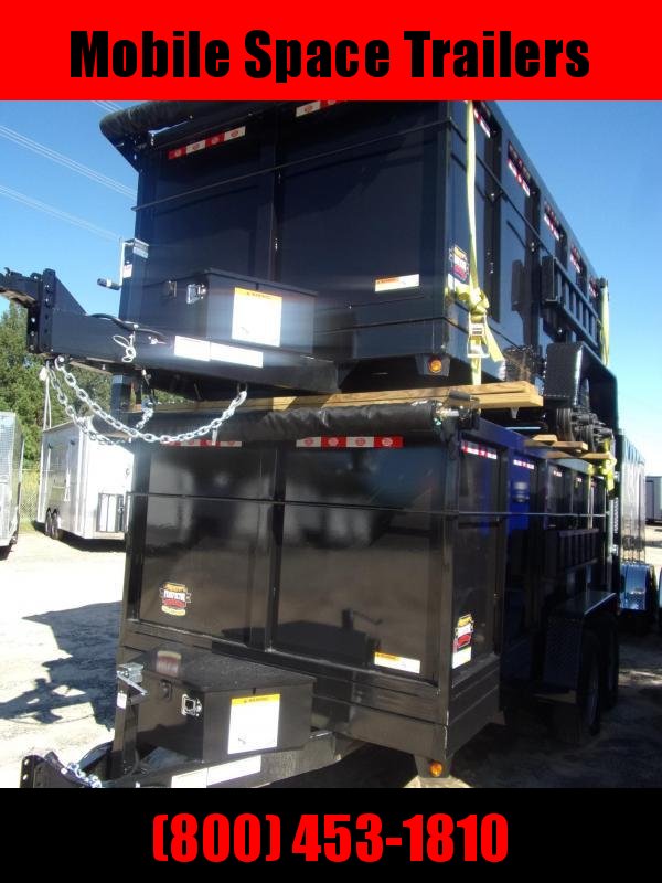 2021 Covered Wagon Trailers 7X14 4' Sides 14k w/ Tarp & Spare Dump Trailer 2021 Covered Wagon Trailers 7X14 4' Sides 14k w/ Tarp & Spare Dump Trailer