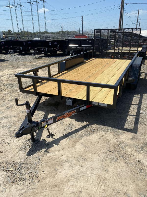 Down 2 Earth Trailers 76x14TA Utility Trailer Down 2 Earth Trailers 76x14TA Utility Trailer