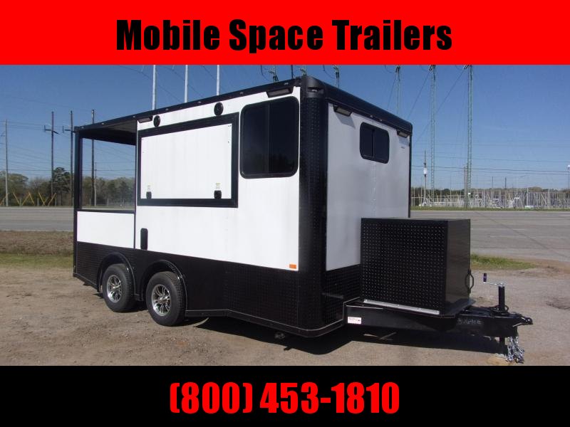 8.5x16 enclosed cargo Black-Out 3x6 glass and sceen Concession Vending Concession Trailer 8.5x16 enclosed cargo Black-Out 3x6 glass and sceen Concession Vending Concession Trailer