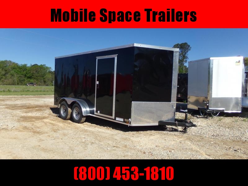Trailer 7x14 6'3" black W/ Ramp Door Enclosed Cargo screwlessTrailer Trailer 7x14 6'3" black W/ Ramp Door Enclosed Cargo screwlessTrailer