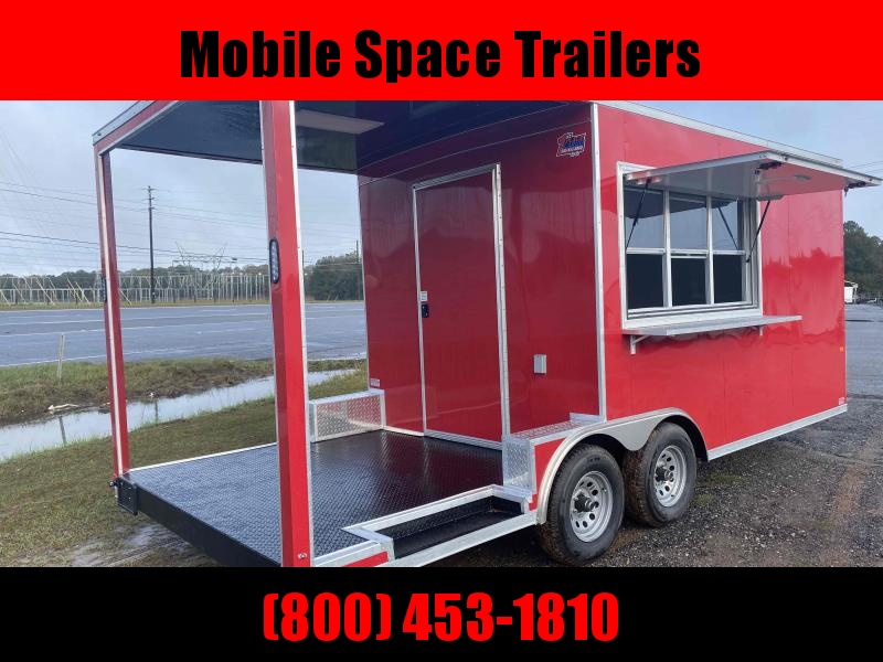 8.5x20 Concession W/ 7' Porch Finished Interior Electrical Vending / Concession Trailer 8.5x20 Concession W/ 7' Porch Finished Interior Electrical Vending / Concession Trailer
