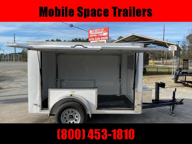 5x8 Batwing Sides Pressure Washing/Tool Enclosed Cargo Trailer 5x8 Batwing Sides Pressure Washing/Tool Enclosed Cargo Trailer