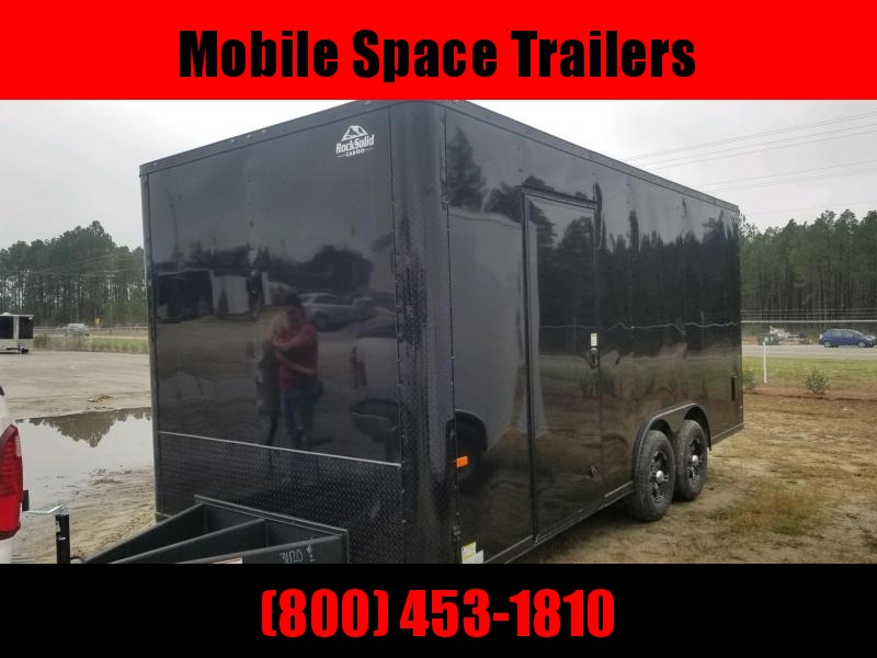 8.5x18 10k Black Blackout 4x3 & 3x6 w/ glass and sceen enclosed cargo Concession Vending Trailer 8.5x18 10k Black Blackout 4x3 & 3x6 w/ glass and sceen enclosed cargo Concession Vending Trailer