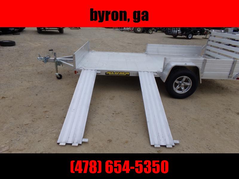 2023 Aluma 8112 BT SR SIDE LOAD ALUMINUM  ATV Trailer ed83e00f7edaec4f66e733b08db021b7