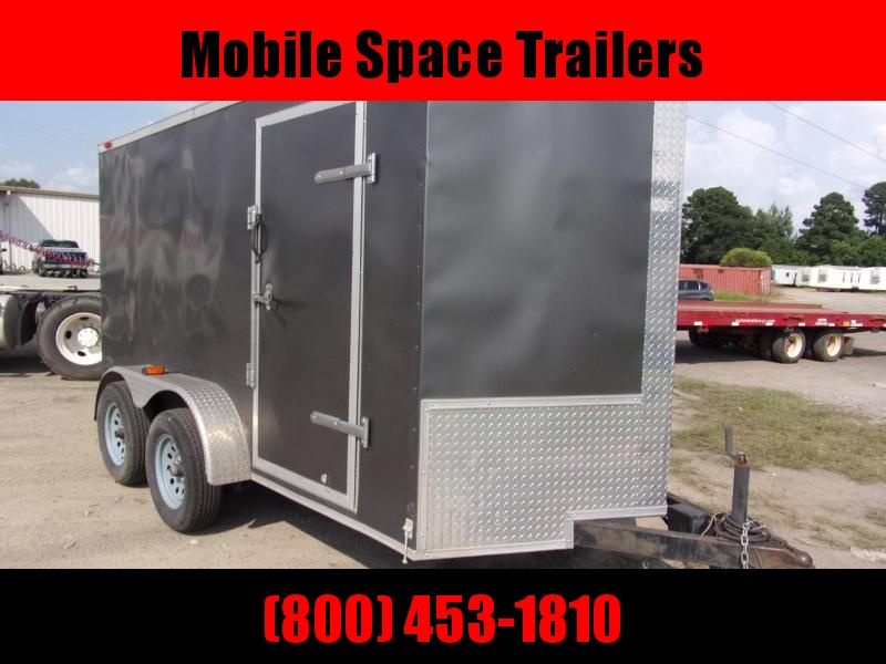2011 Eagle Cargo Used 6x12 Charcoal Tandem Axle Enclosed Cargo Trailer 2011 Eagle Cargo Used 6x12 Charcoal Tandem Axle Enclosed Cargo Trailer