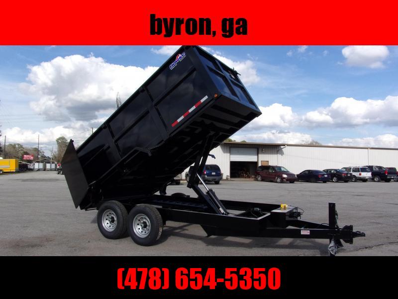 Hawke 7x14 48 high side 15k Low Pro Dump Trailer