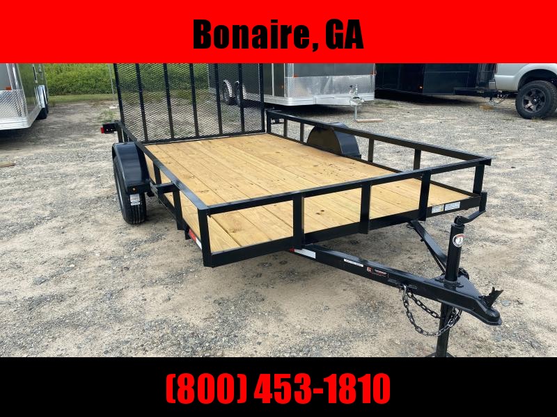 Down 2 Earth Trailers 76x12ut Utility Trailer Flat Deck Down 2 Earth Trailers 76x12ut Utility Trailer Flat Deck