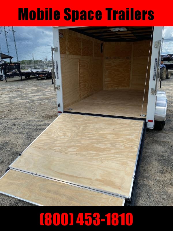 2020 Covered Wagon 7X12 White Motocycle Package Enclosed Cargo Trailer 2020 Covered Wagon 7X12 White Motocycle Package Enclosed Cargo Trailer
