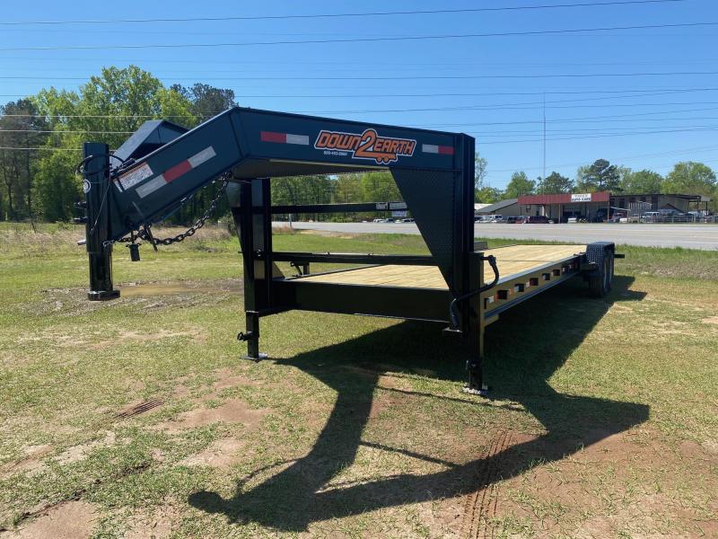 Down 2 Earth Trailers 34' 2 Car Hauler Gooseneck Down 2 Earth Trailers 34' 2 Car Hauler Gooseneck