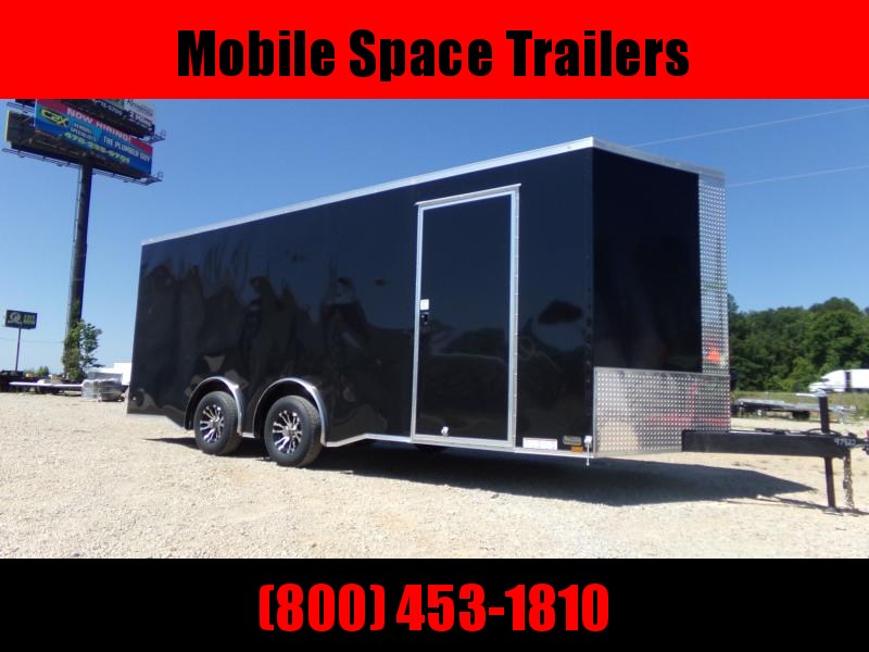 Liberty 8.5X20 Black 10K Semi-Screwless Carhauler Enclosed Cargo Trailer Liberty 8.5X20 Black 10K Semi-Screwless Carhauler Enclosed Cargo Trailer