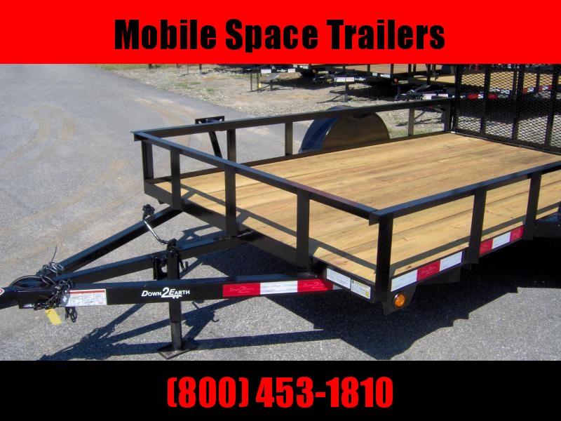Down 2 Earth Trailers 76x10ut Utility Trailer Down 2 Earth Trailers 76x10ut Utility Trailer