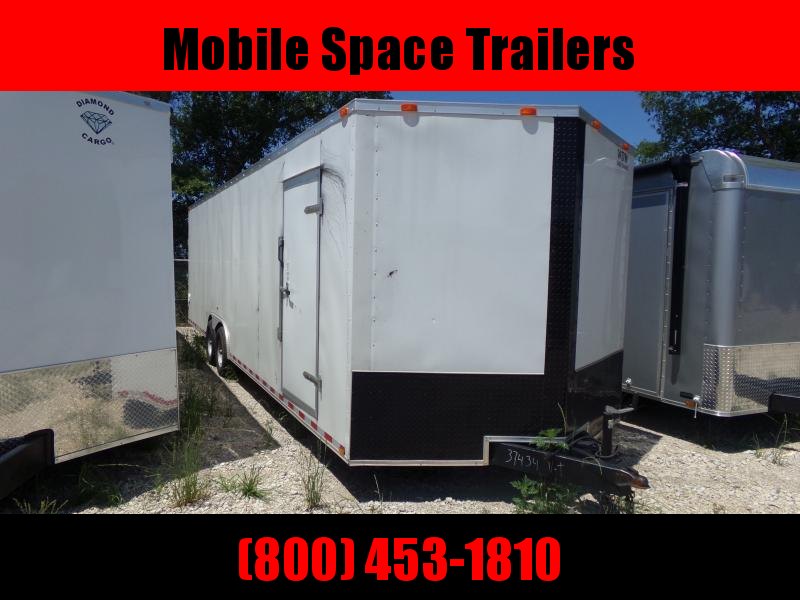 8.5x28 10k black Carhauler w/ ramp door Enclosed Cargo 8.5x28 10k black Carhauler w/ ramp door Enclosed Cargo
