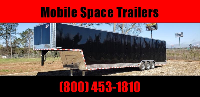 44 ft goosneck enclosed 21k gvwr 2 carhauler trailer 44 ft goosneck enclosed 21k gvwr 2 carhauler trailer